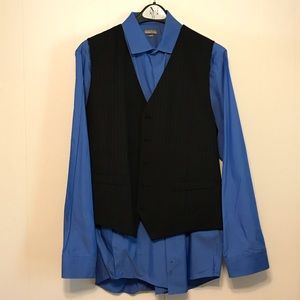 Pronto Uomo Suits & Blazers - NWOT Men's Warehouse Pronto Pinstripe 3pc Suit Pronto Uomo Suits & Blazers - NWOT Men's Warehouse Pronto Pinstripe 3pc Suit